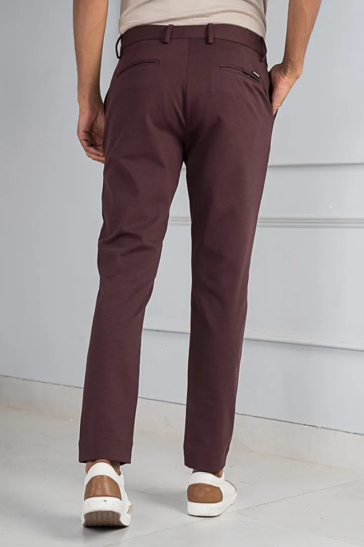 Plum Wine Power-Stretch Pants