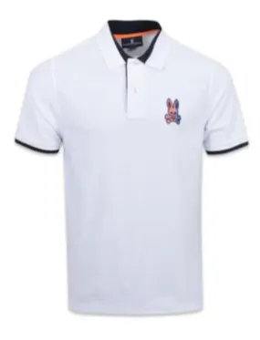 Psycho Bunny Men's Dylan Gradient Bunny Polo B6K201S1PC - 100