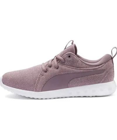 PUMA Carson 2 Knit Women's Running Shoes in Elderberry/White