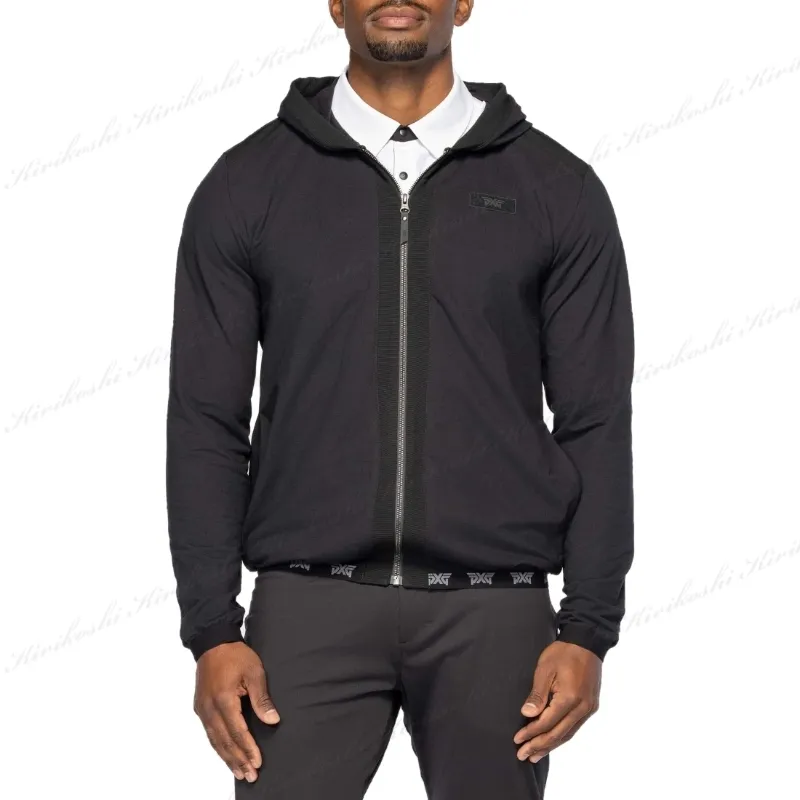 PXG  |Long Sleeves Plain Logo Hoodies