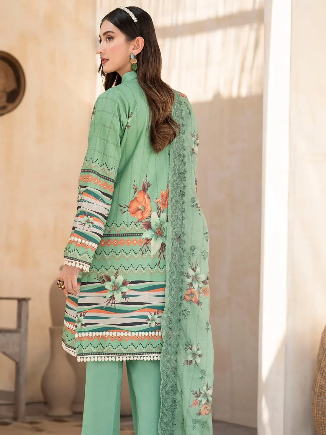 Rang by Motifz Digital Printed Lawn Unstitched 3 Piece Suit 3755-A