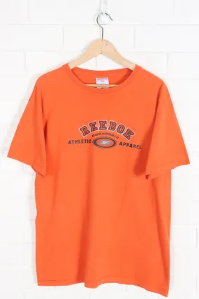 REEBOK Authentic Orange Logo T-Shirt (M-L)