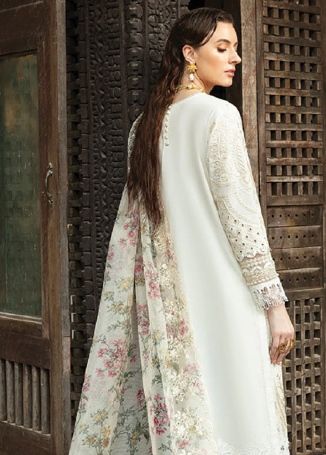 Reve By Serene Luxury Embroidered Lawn 3 Piece Unstitched Suit S24RLL SL-60