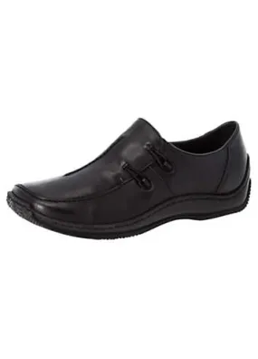 Rieker Leather Slip-On Loafers | Grattan