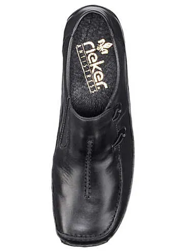 Rieker Leather Slip-On Loafers | Grattan