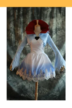 RWBY White Weiss Season 1 Cosplay Costume