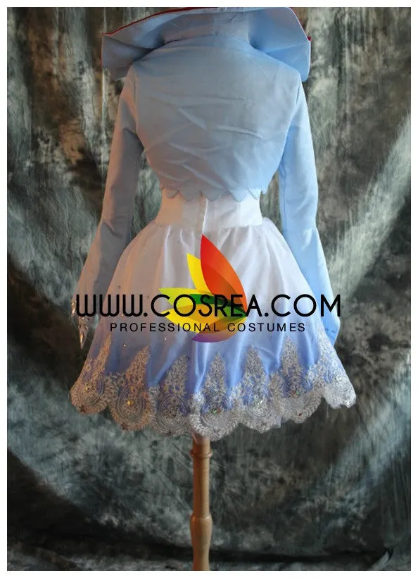 RWBY White Weiss Season 1 Cosplay Costume