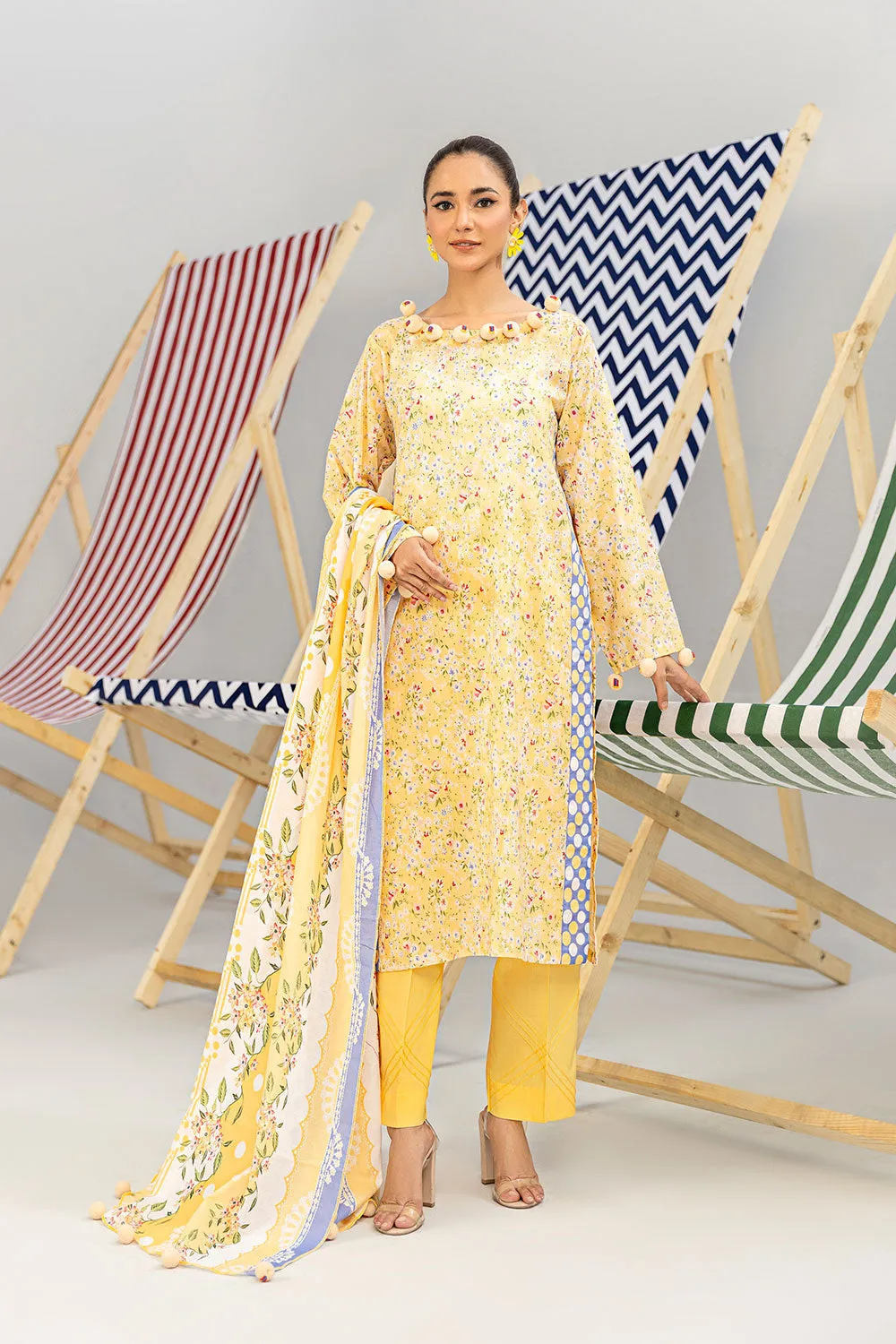 Safwa Praha Vol-05 Digital Printed Lawn Unstitched 3Pc Suit SPH-50