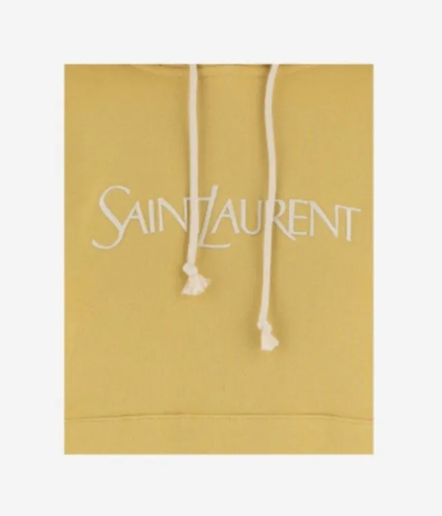 Saint Laurent  |Street Style Logo Hoodies & Sweatshirts