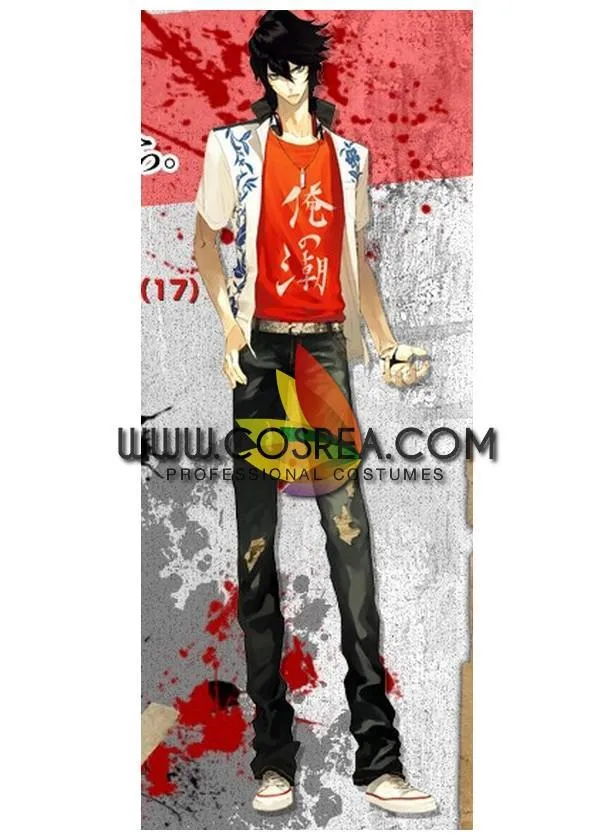 Scared Rider Xechs Yousuke Christoph Komae Cosplay Costume