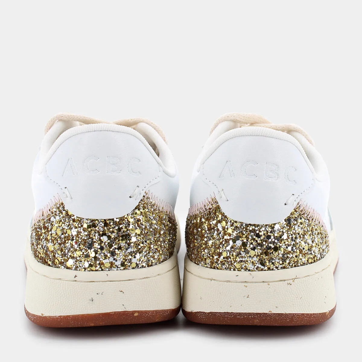 SHACBEWF243EVERGREEN FLOWERWhite/Gold/Purple Laminate- SNEAKERS