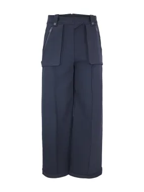 Simkhai Soleil Straight Leg Pant in Midnight