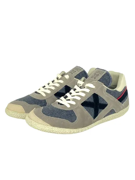 SNEAKERS UOMO GRIGIO/BLU GOAL 1573