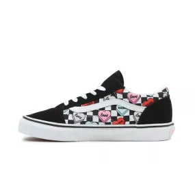 SNEKAERS CANDY HEARTS OLD SKOOL Unisex Black True White