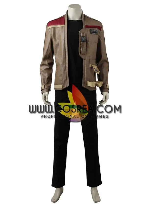 Star Wars Last Jedi Finn Cosplay Costume