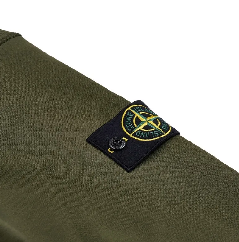 STONE ISLAND  |Street Style Logo Hoodies