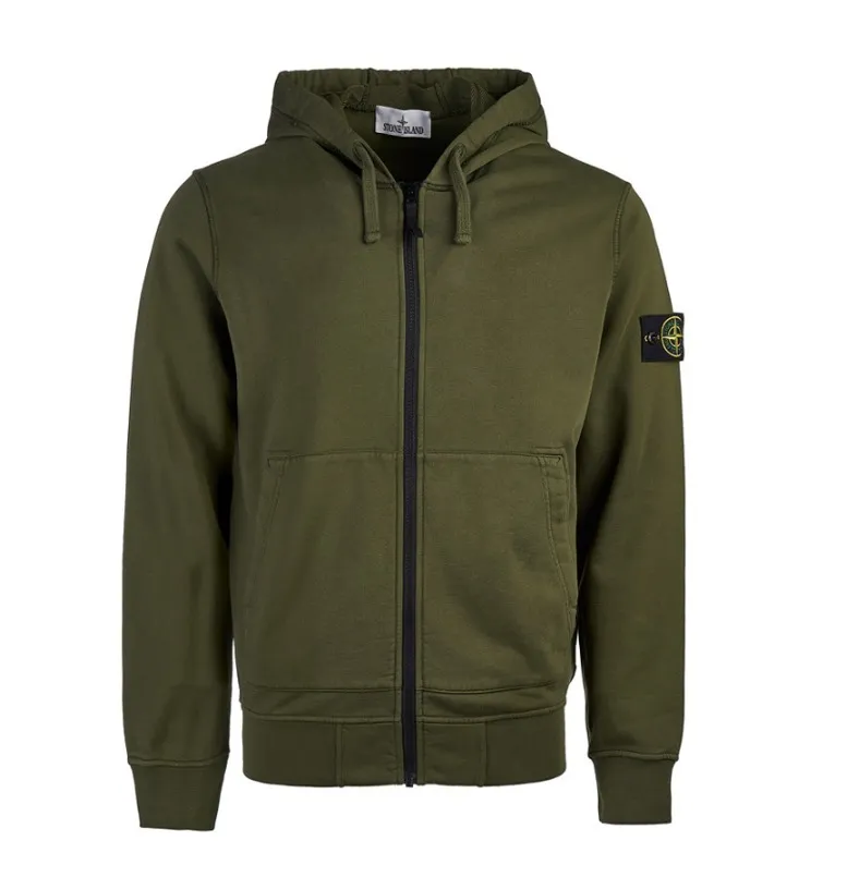 STONE ISLAND  |Street Style Logo Hoodies