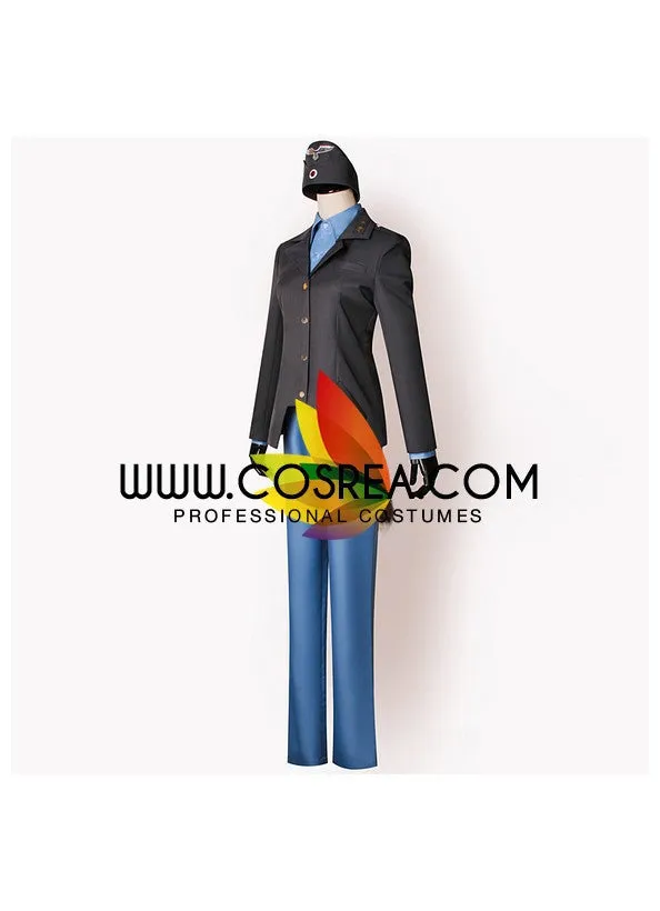 Strike Witches Warutrud Krupinski Cosplay Costume