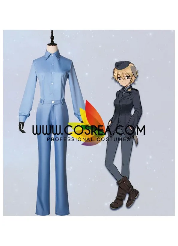 Strike Witches Warutrud Krupinski Cosplay Costume