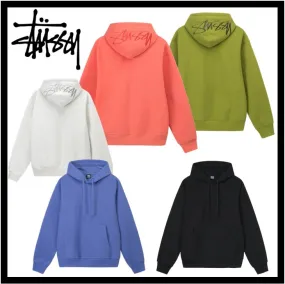 STUSSY  |Street Style Logo Skater Style Hoodies