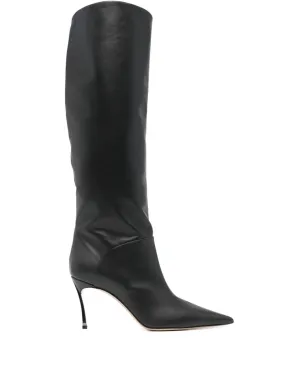 SUPERBLADE LEATHER HEEL BOOTS