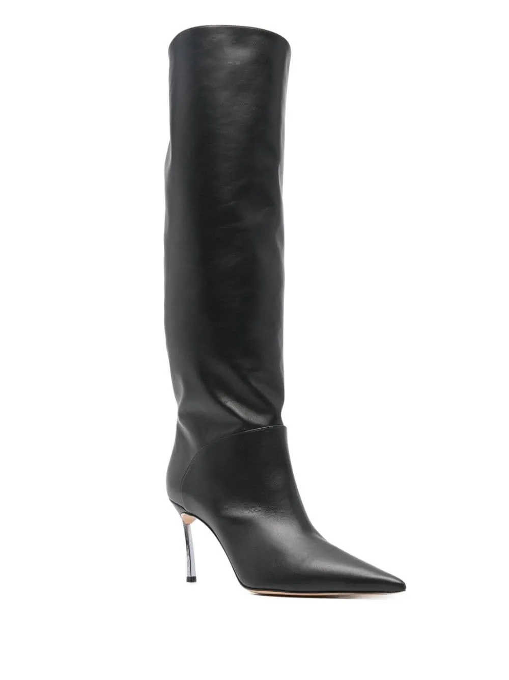 SUPERBLADE LEATHER HEEL BOOTS