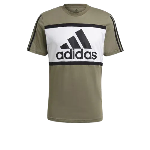 T-SHIRT ADIDAS VERDE MILITARE