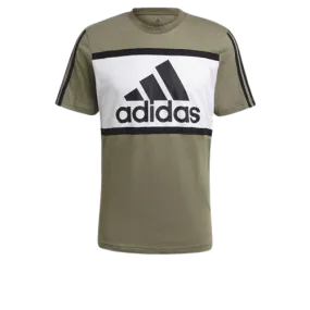 T-SHIRT ADIDAS VERDE MILITARE