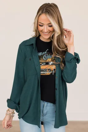 Thread & Supply Free Falling Lightweight Jacket- Dark Teal