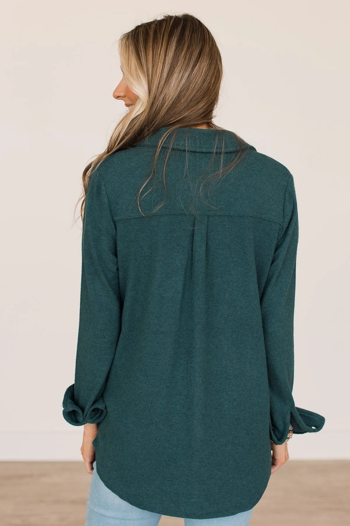 Thread & Supply Free Falling Lightweight Jacket- Dark Teal