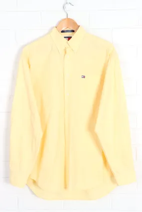 TOMMY HILFIGER Yellow Long Sleeve Shirt (XL)