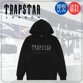 Trapstar London  |Street Style Cotton Logo Hoodies