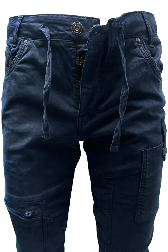 Vialli Vj23C001 Mens Ranger Cargo Pants Navy