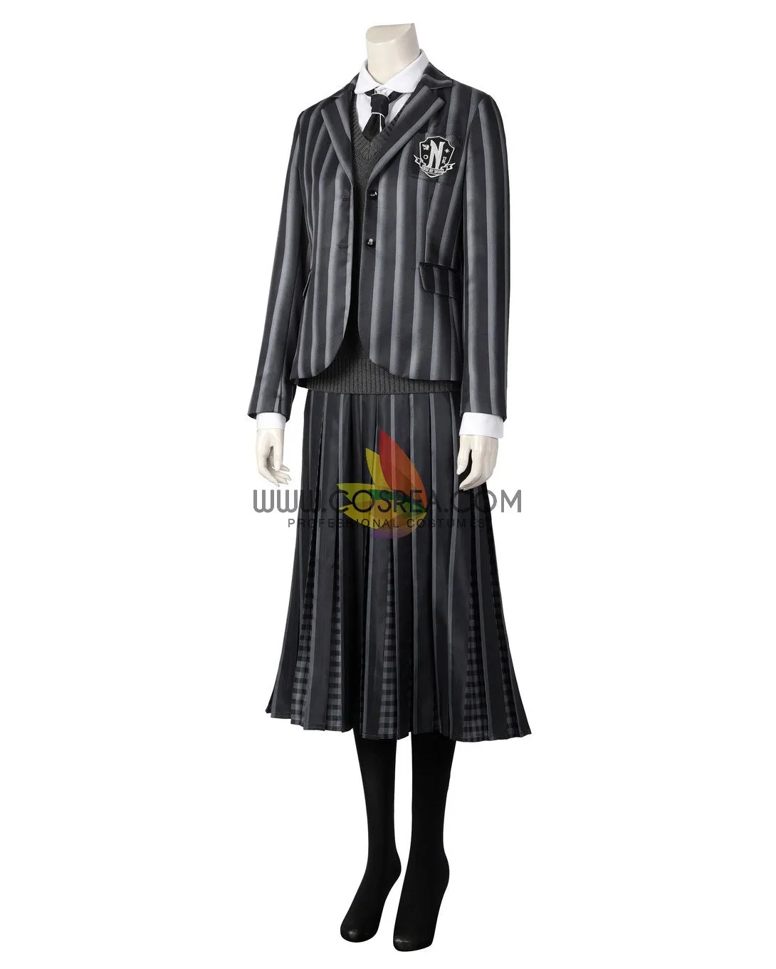 Wednesday Nevermore Academy Uniform Cosplay Costume