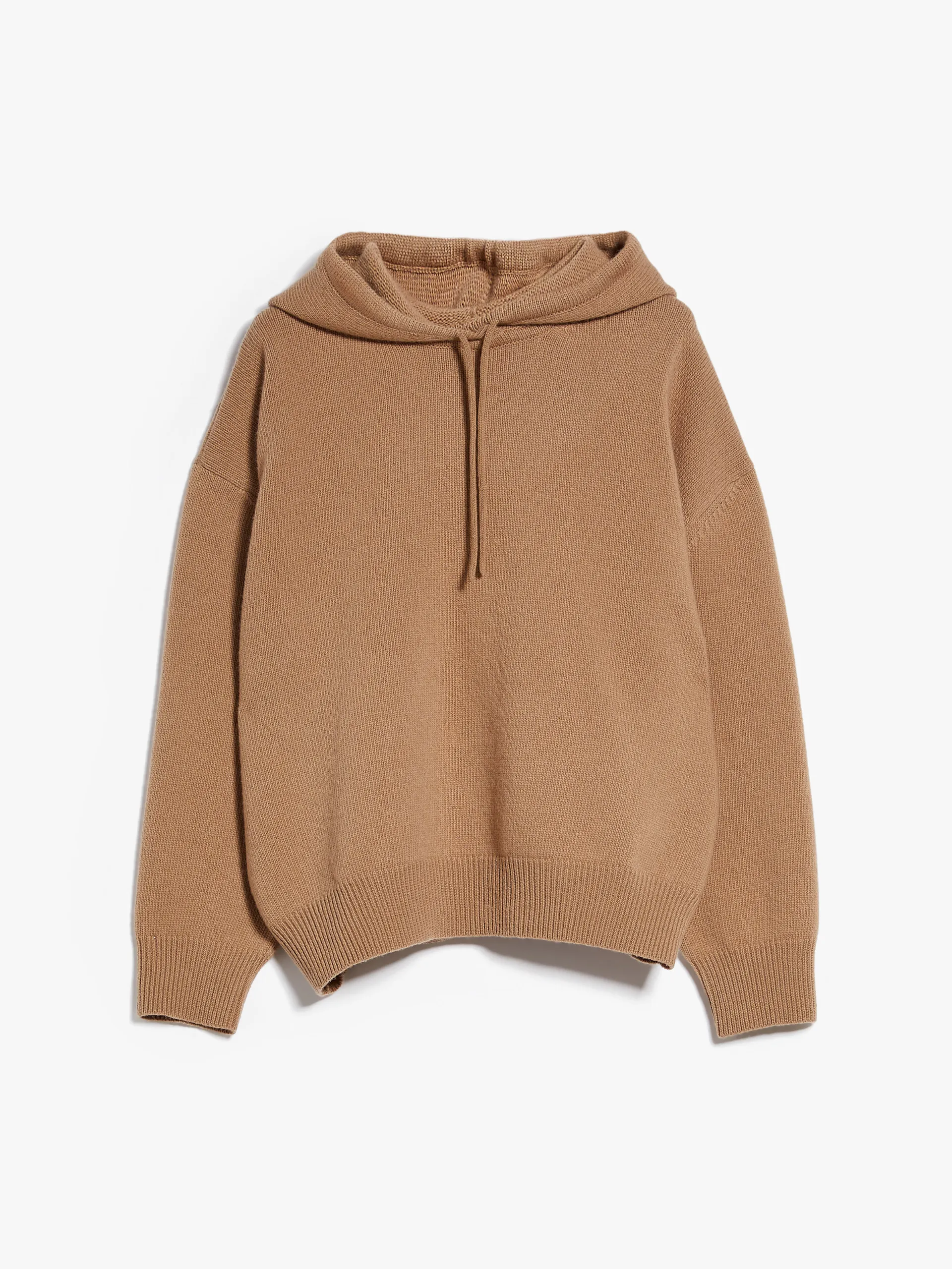 Weekend Max Mara  |Wool Long Sleeves Plain Hoodies & Sweatshirts