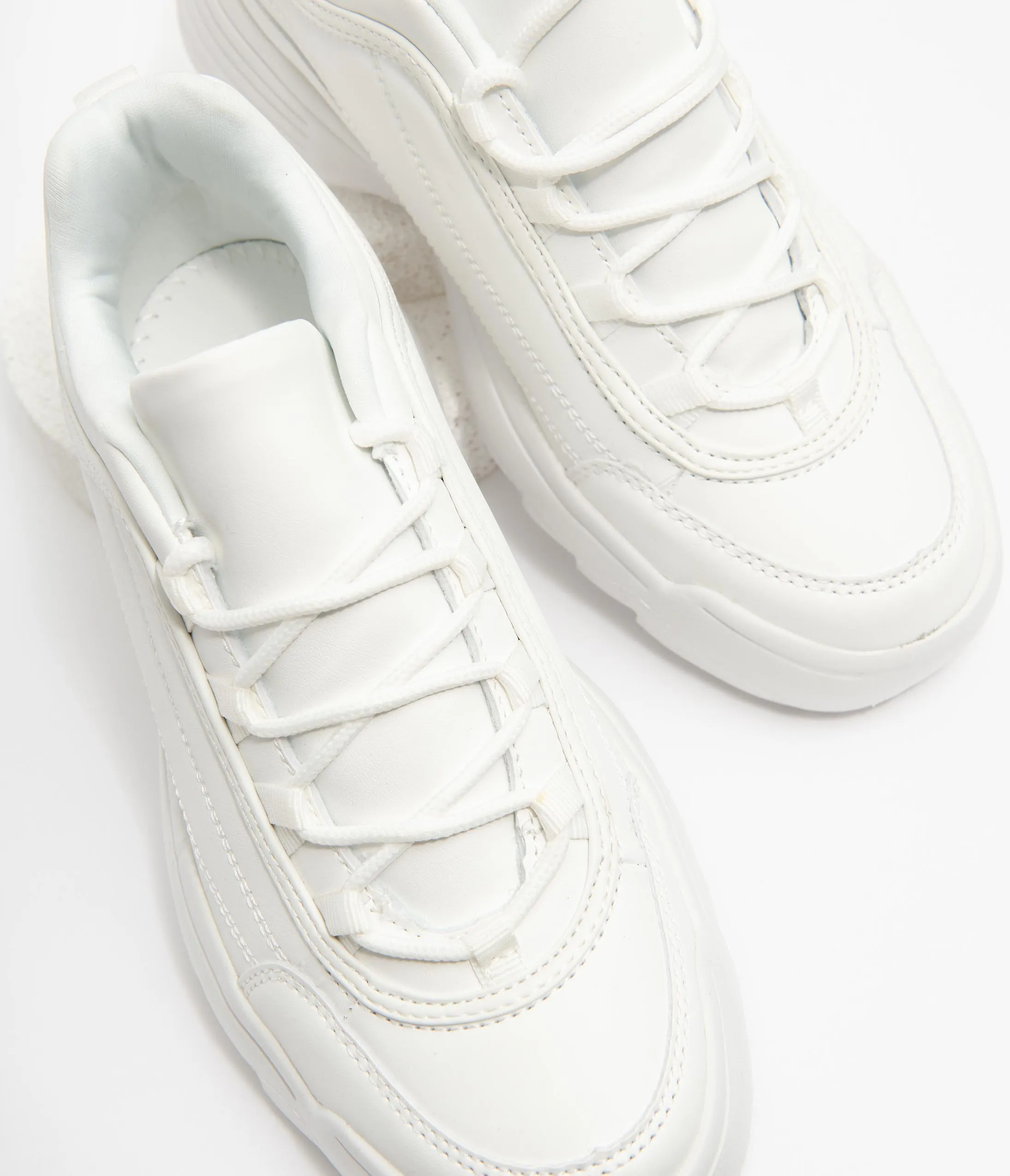 White Athletic Sneakers