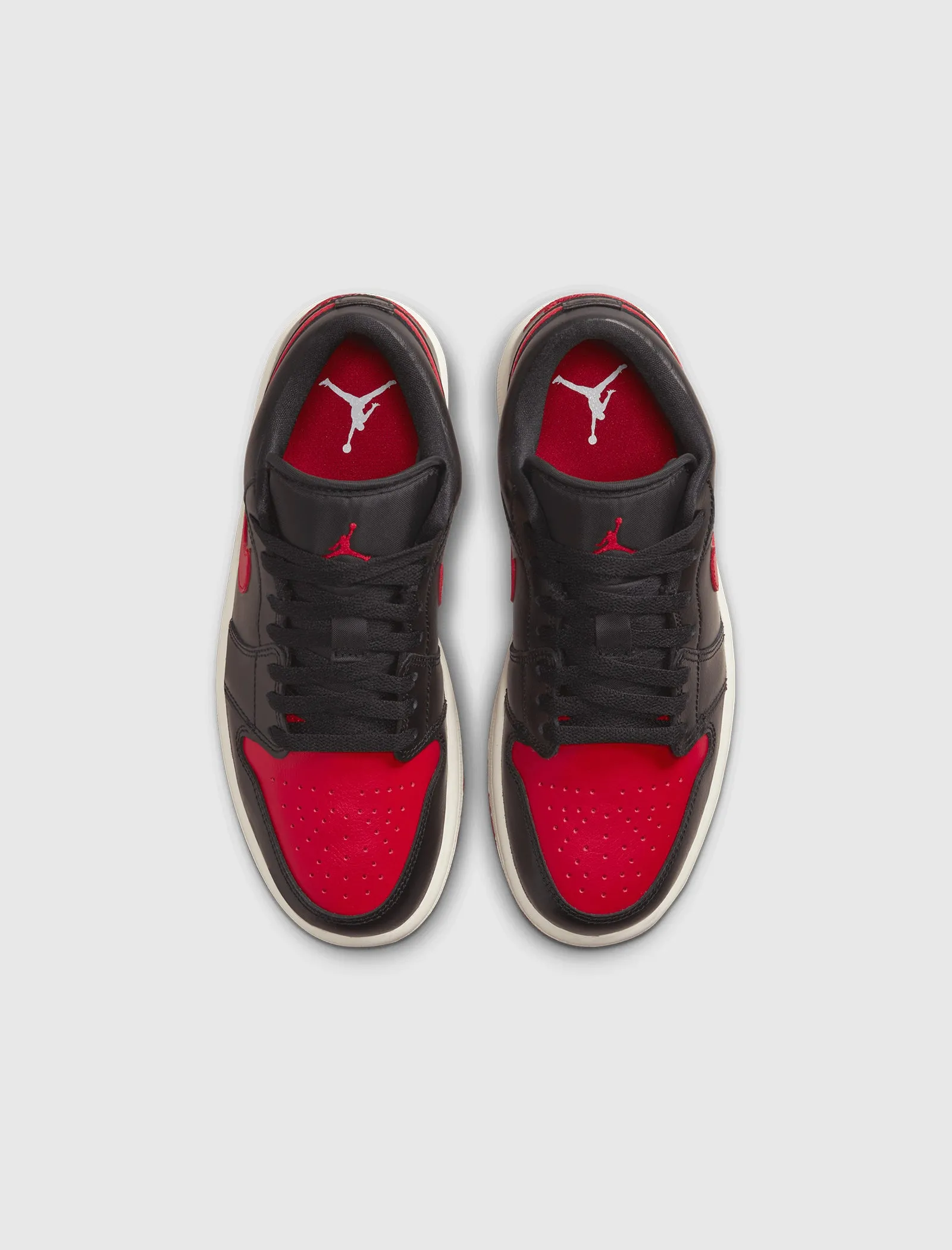 WOMEN'S AIR JORDAN 1 LOW BRED/SAIL