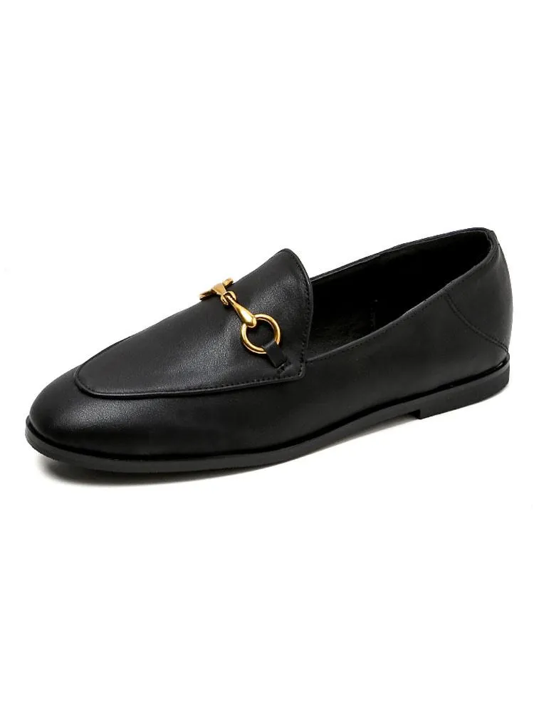 Women's Casual Slip On Loafers Black