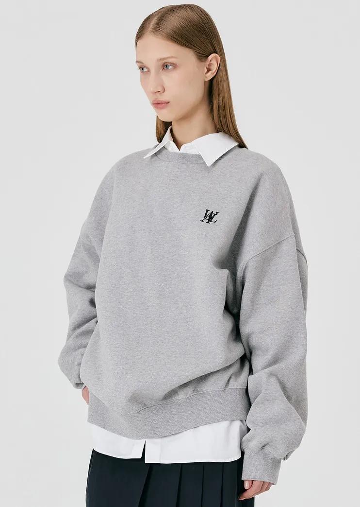 WOOALONG  |Unisex Street Style Logo Hoodies & Sweatshirts