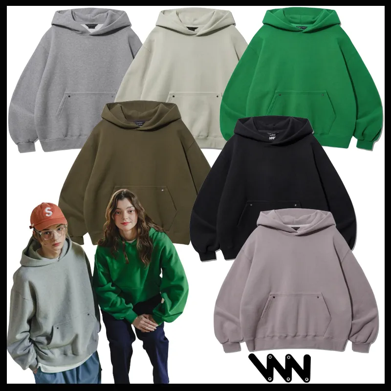 WV PROJECT  |Street Style Logo Hoodies