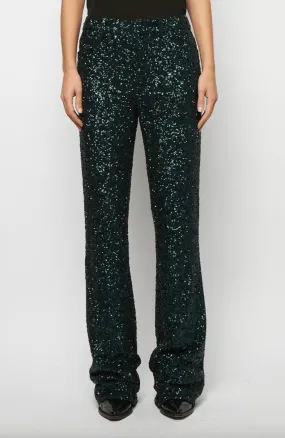 Zadig & Voltaire Pistol Sequins Pants in Peacock