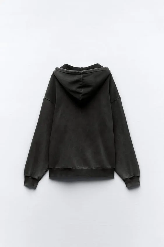 ZARA  |Studded Street Style Long Sleeves Plain